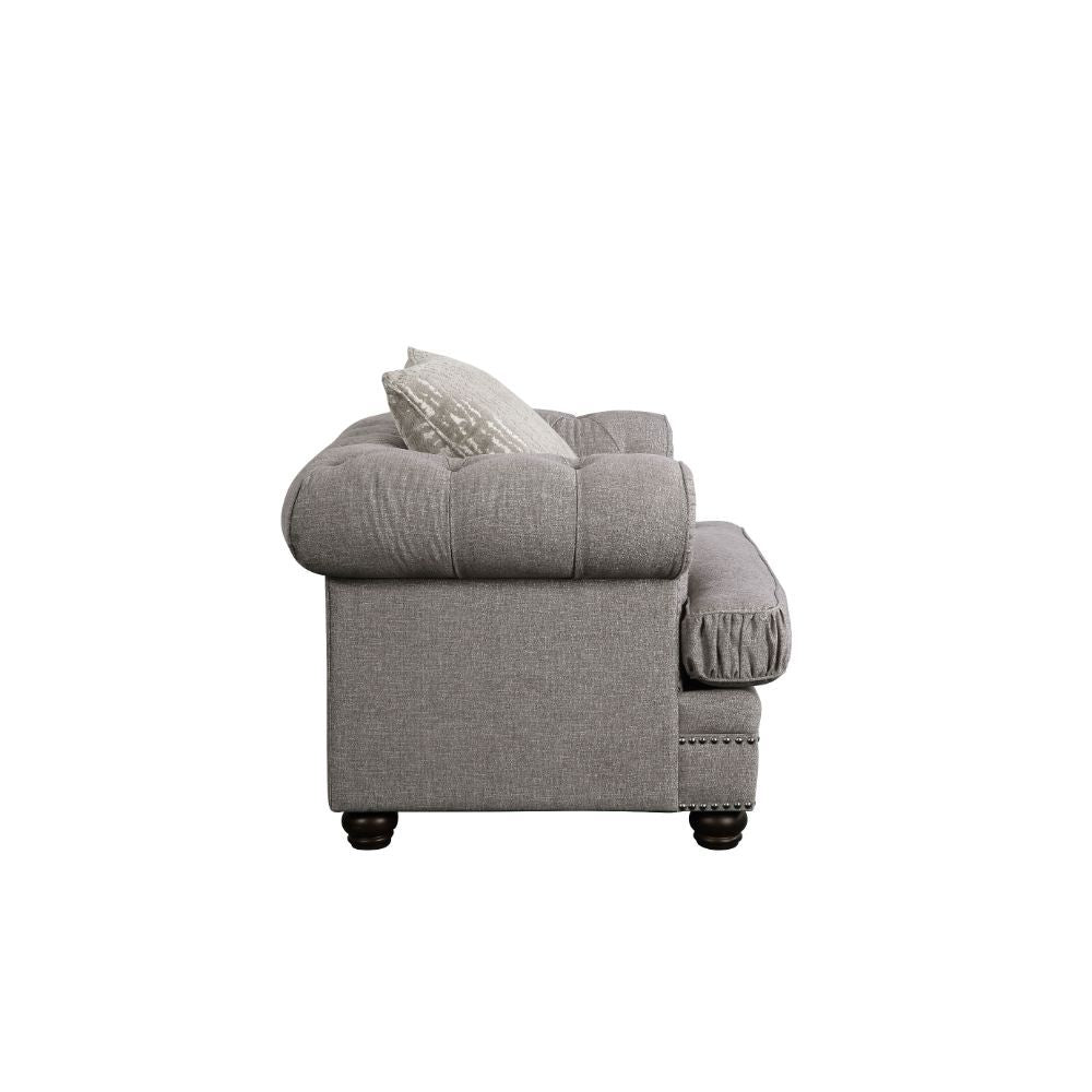 Gardenia - Silla - Tela Gris