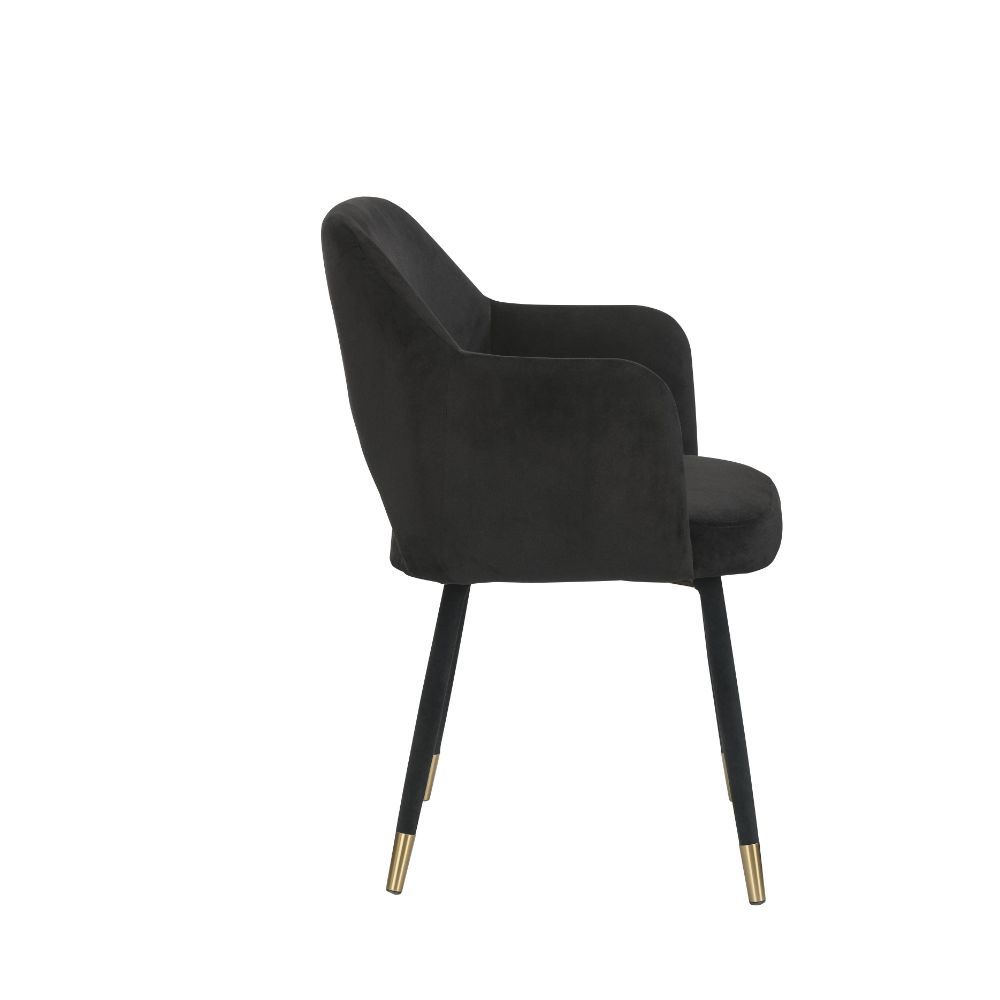 Sillón con acento de madera de manzano