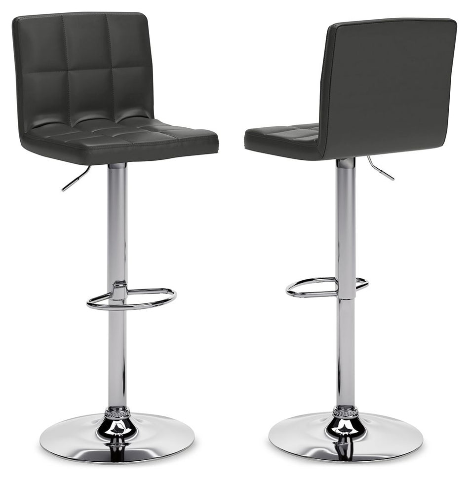 Bellatier - Adjustable Height Barstool (Set of 2)