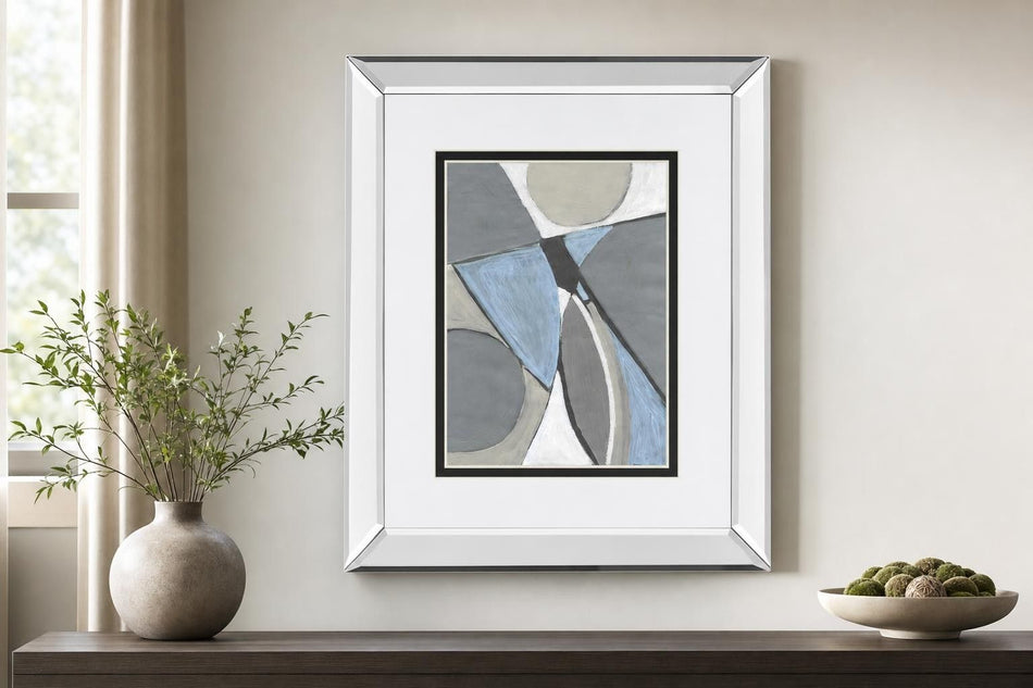 A Soft Jeweled Geometric I By Merri Pattinian - Dark Gray