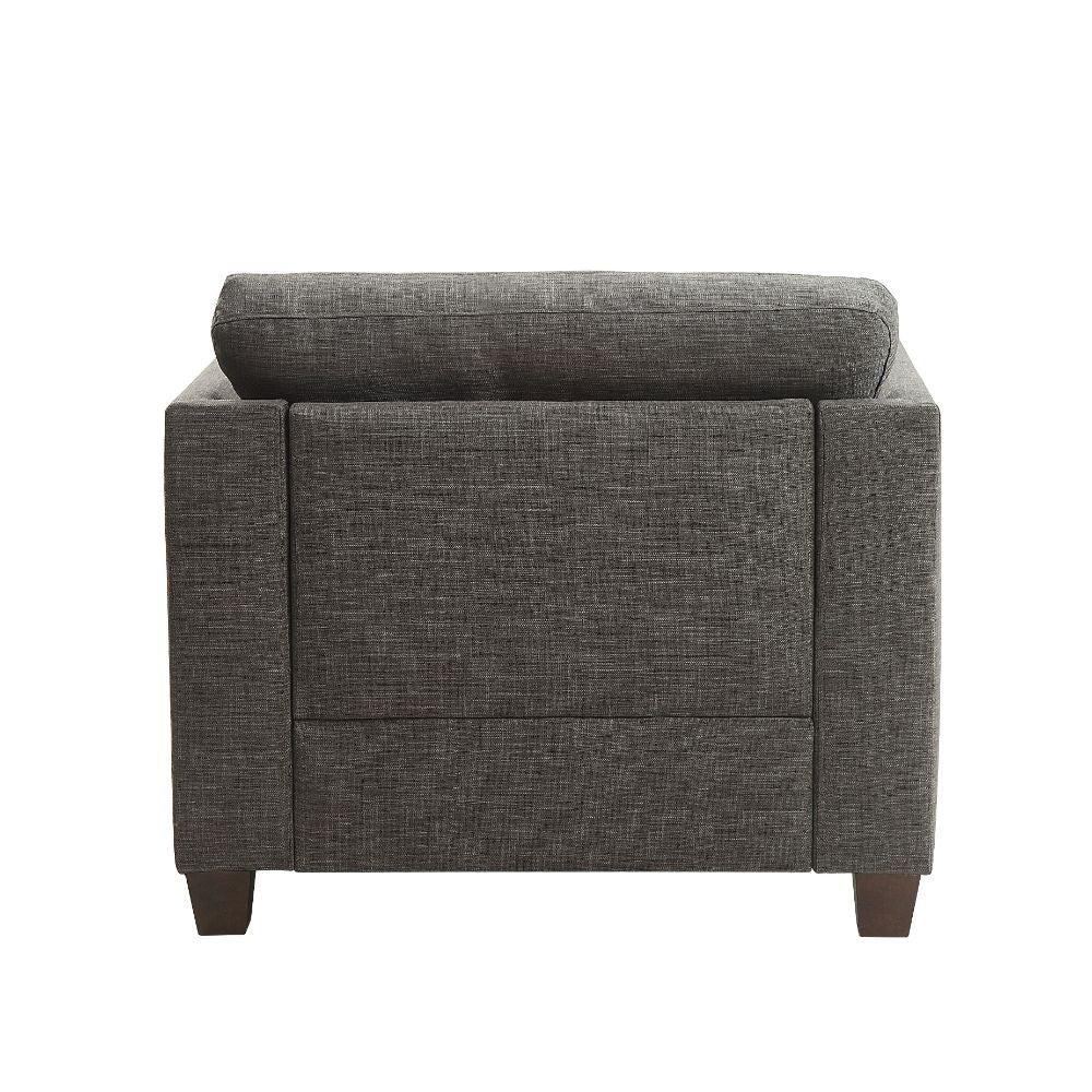 Laurissa - Silla - Lino color carbón claro