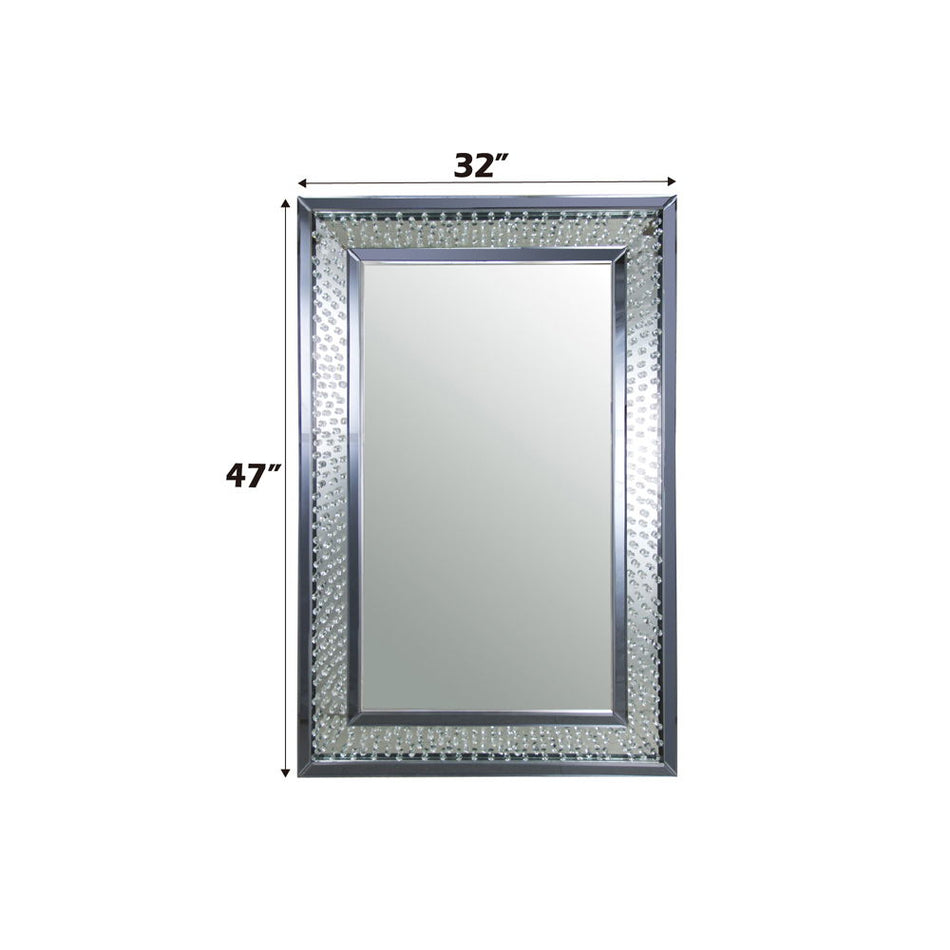 Nysa - Decoración de pared - Espejo - Vidrio - 47"