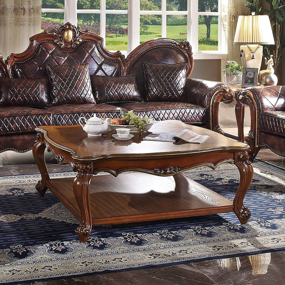 Picardía - Mesa de centro - Roble cerezo vintage