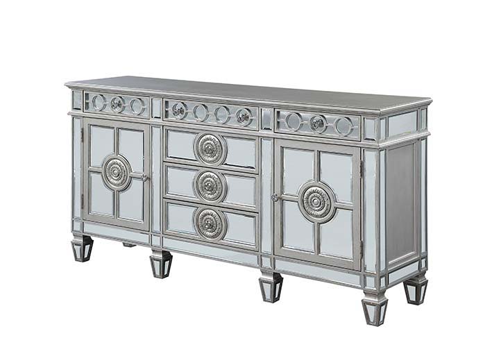 Varian - Servidor - Espejo y platino antiguo - 36"