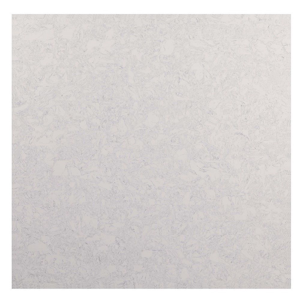 Mesa de comedor Nolan de mármol blanco y roble oscuro recuperado de 30"