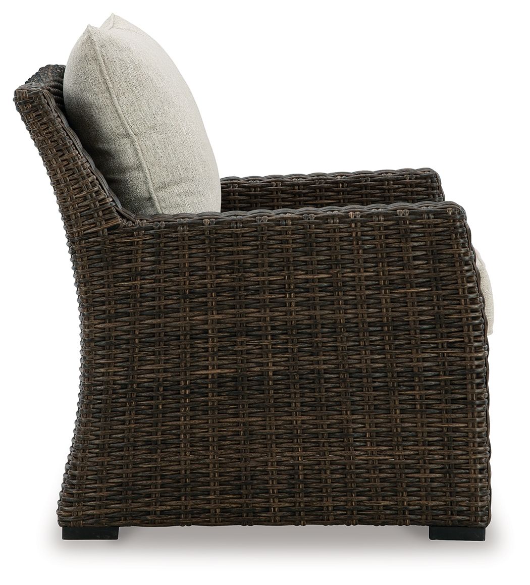 Brook Ranch - Marrón - Sillón con cojín