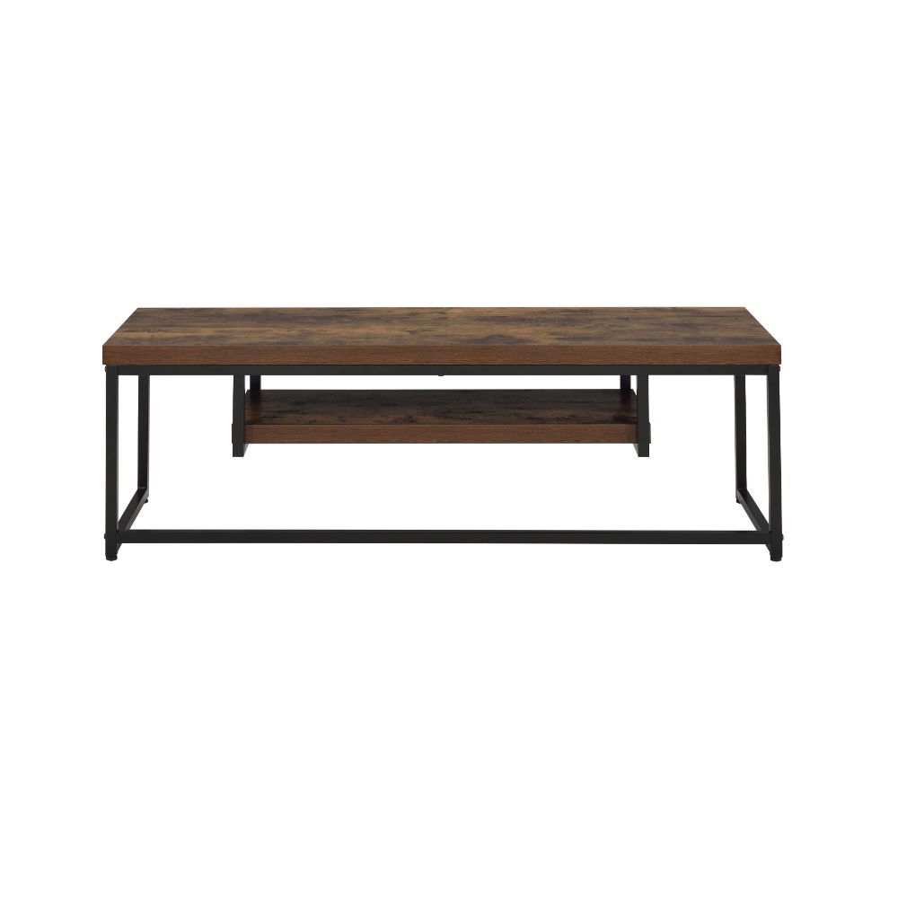 Bob - Mueble de TV - Roble desgastado y negro
