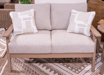 Grover Beach - Driftwood - Loveseat With Cushion
