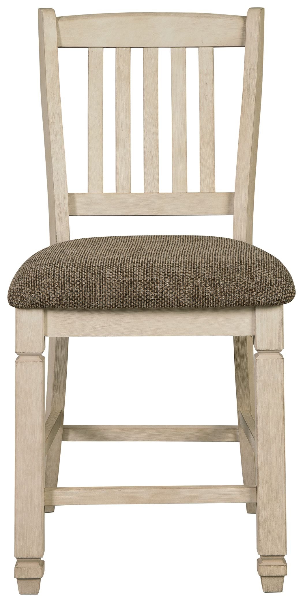Bolanburg - Beige - Taburete de bar tapizado (juego de 2)