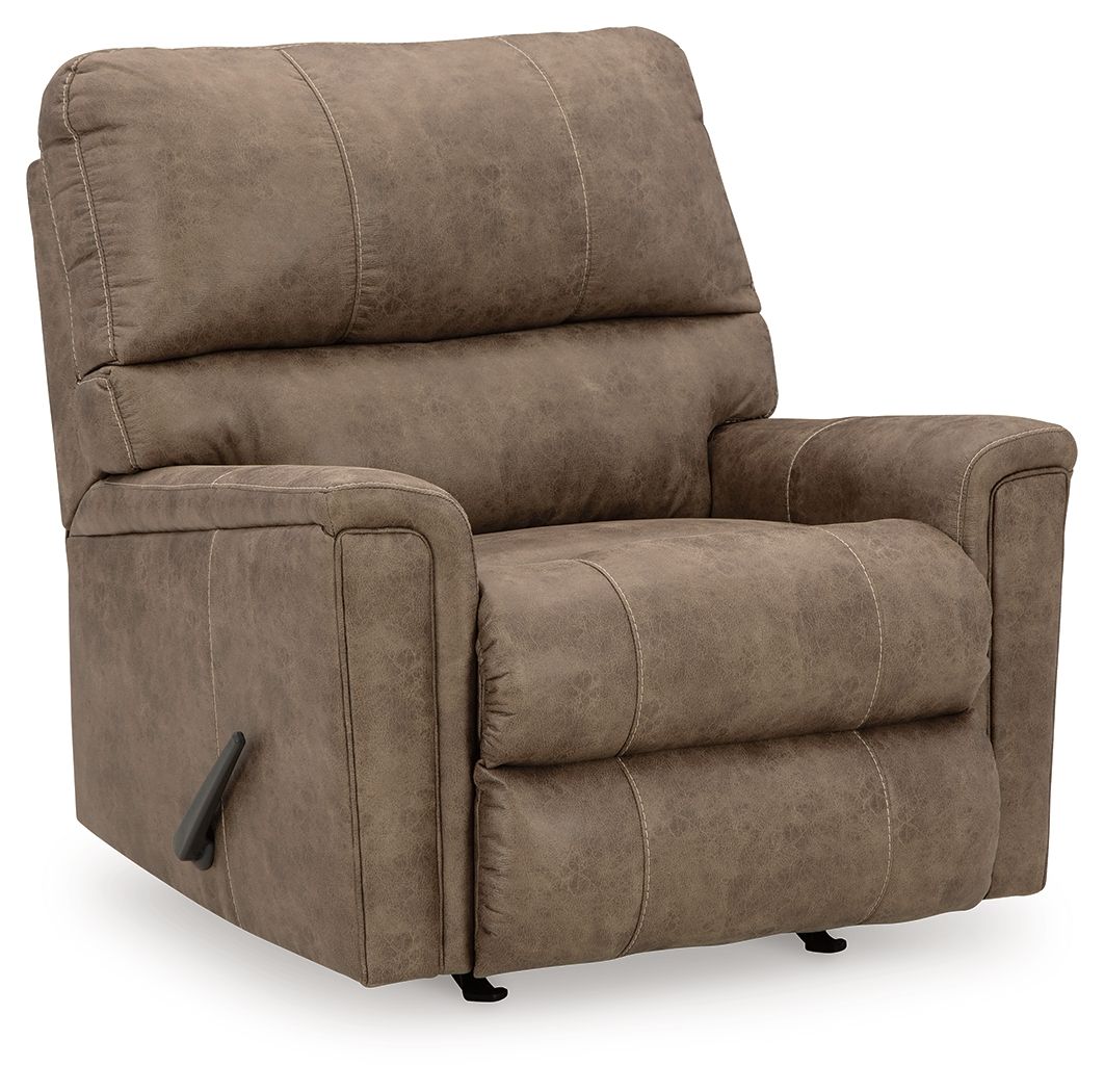 Sillón reclinable con mecedora Navi - Fossil
