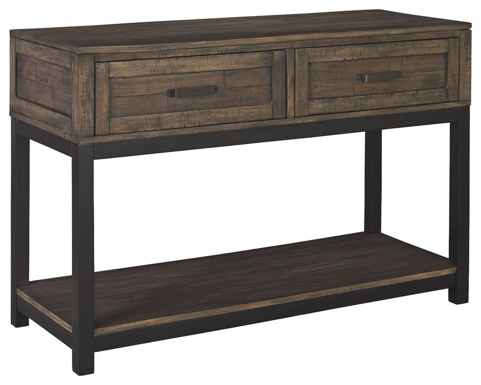 Johurst - Marrón grisáceo - Mesa de sofá