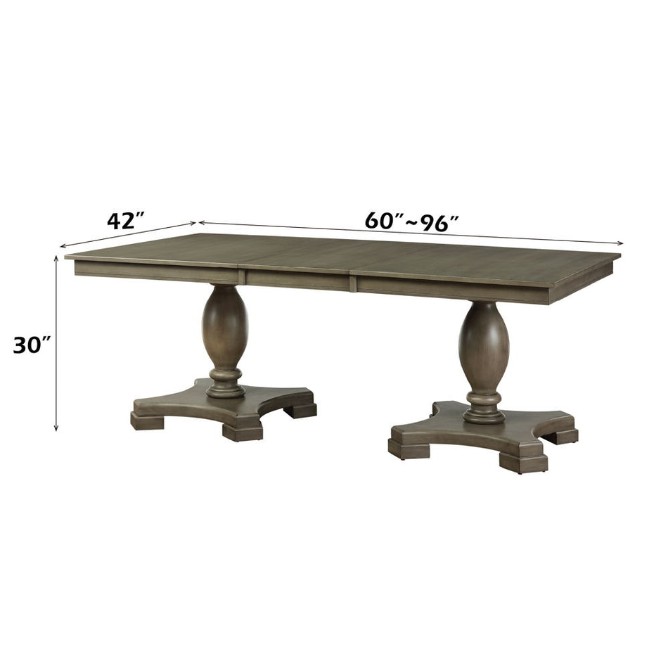 Waylon - Mesa de comedor - Roble gris