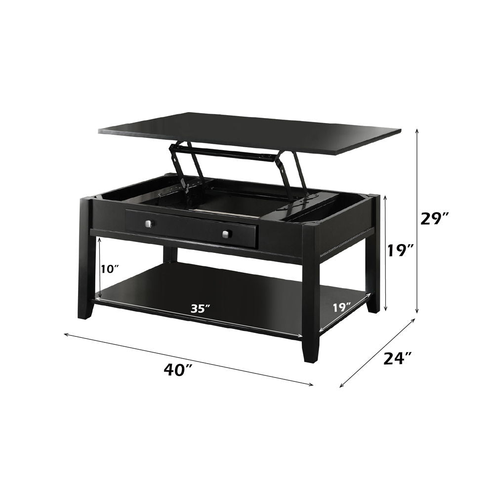 Malachi - Mesa de centro con tapa elevable