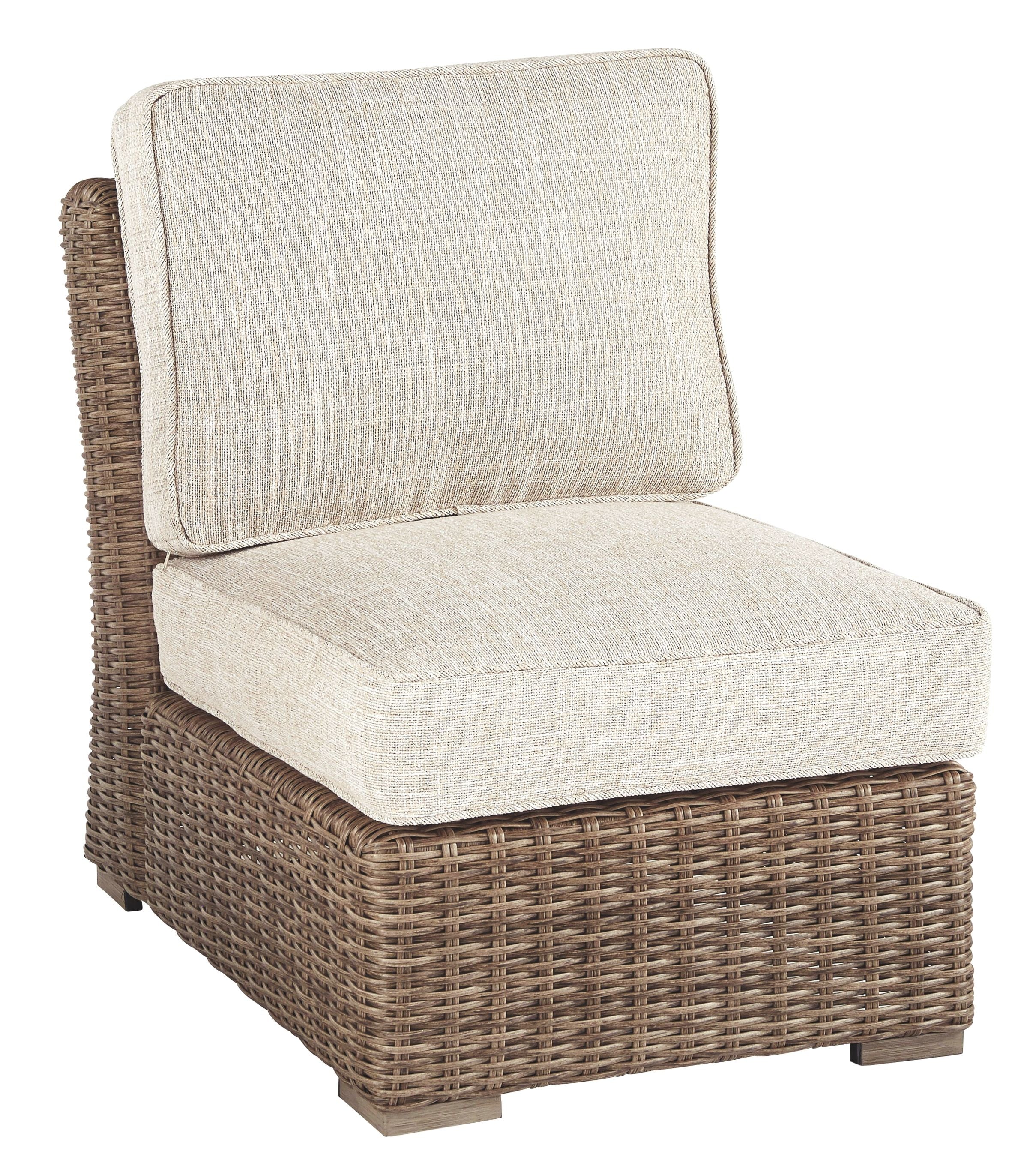 Beachcroft - Beige - Silla sin brazos con cojín