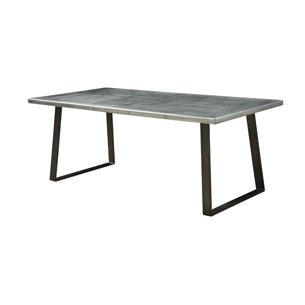 Kaylia - Mesa de comedor - Aluminio y bronce