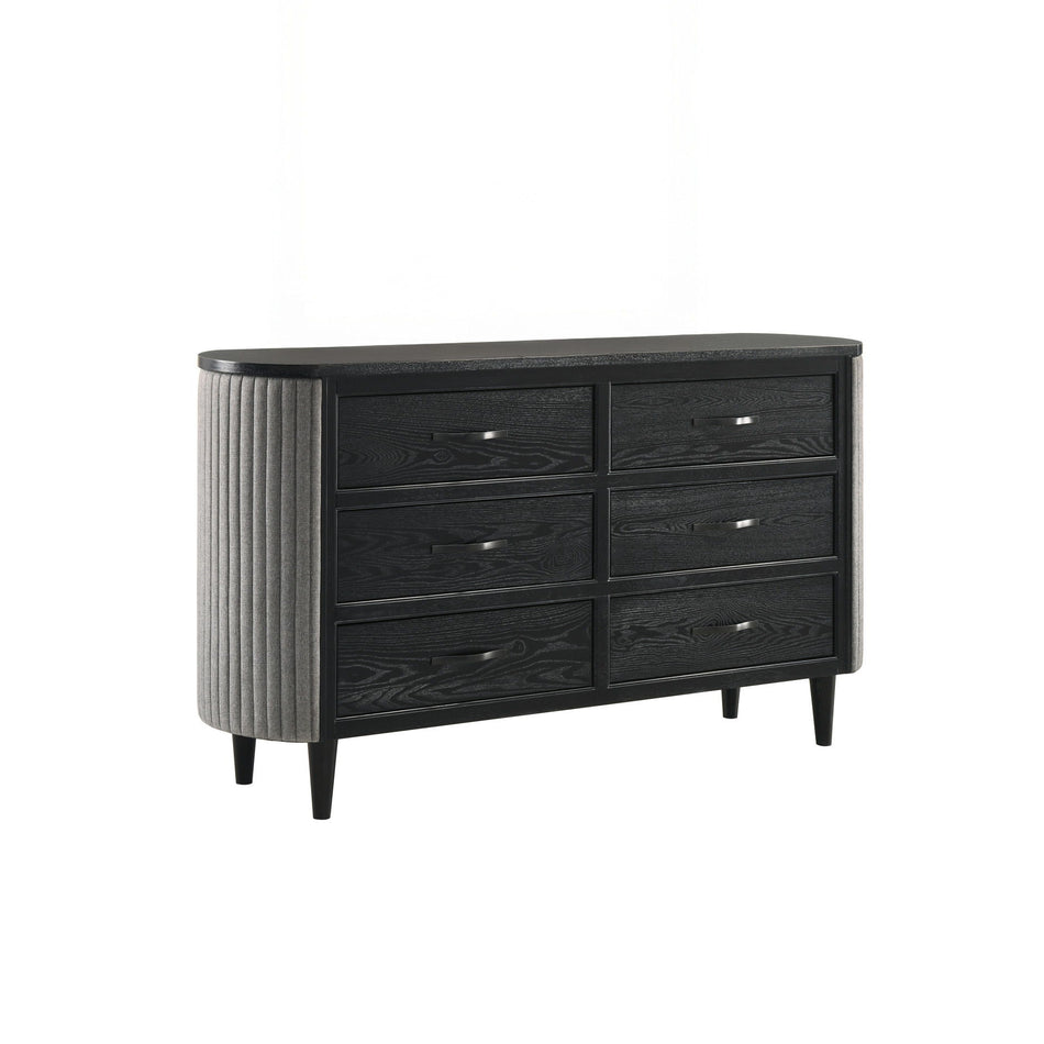 Skyline - 6 Drawer Dresser - Onyx