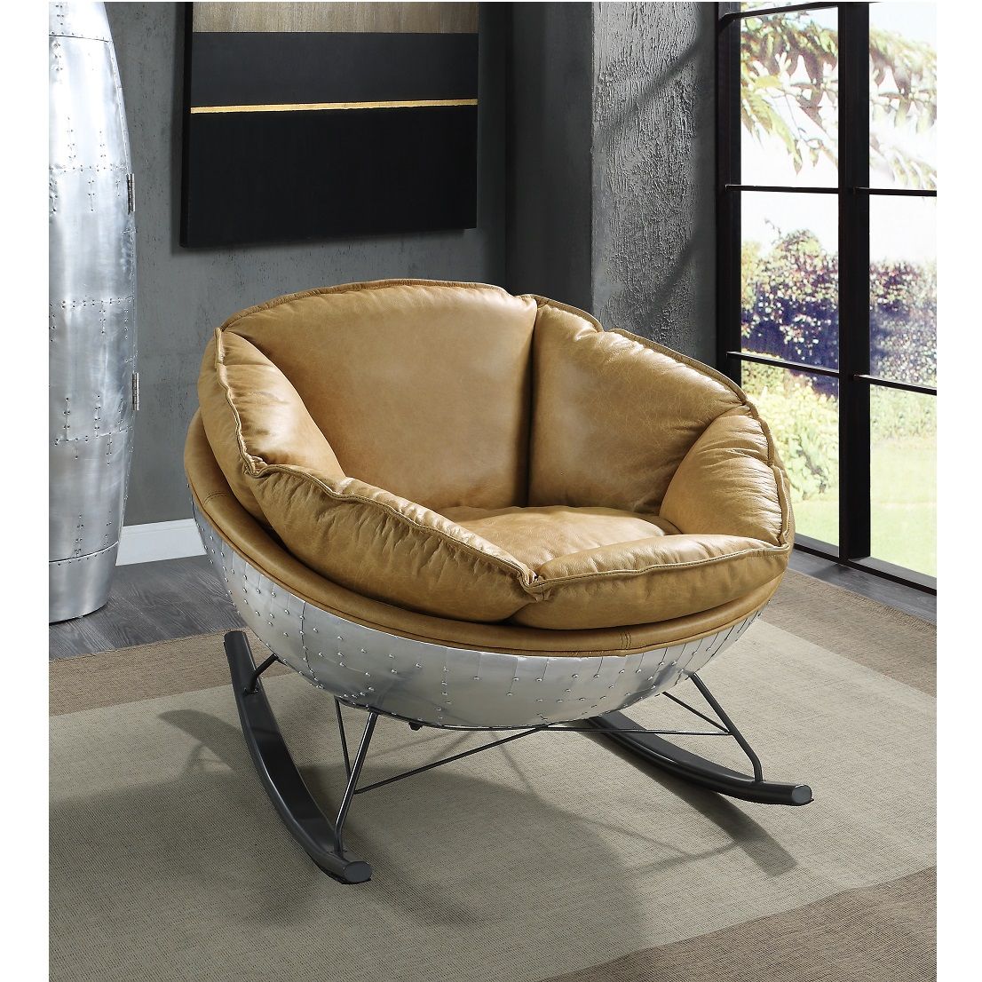 Pippin - Accent Chair - Morocco Top Grain Leather