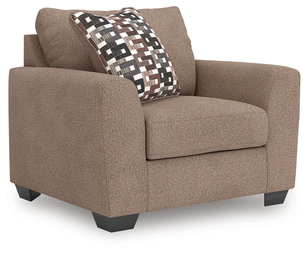 Triston-Peaks - Suede - Chair And A Half